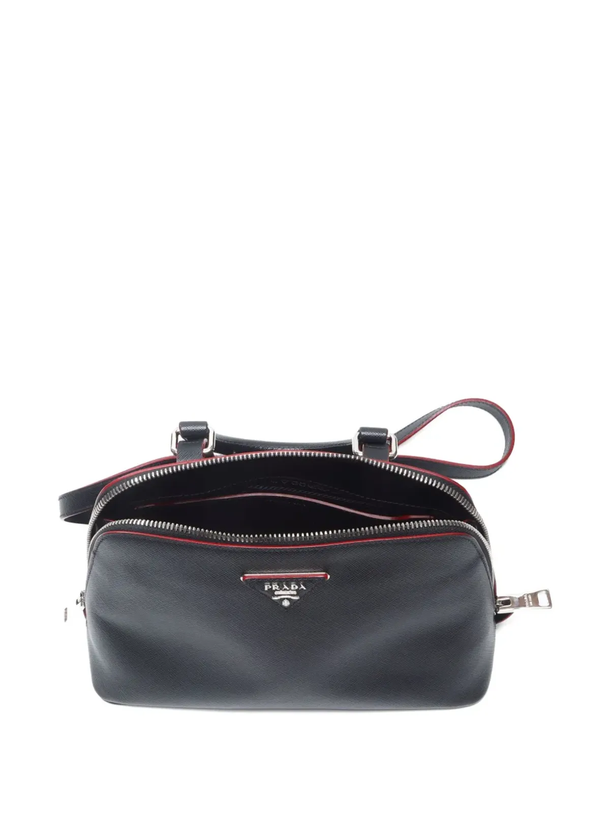 Prada Pre-Owned レザーショルダーバッグ - 画像5