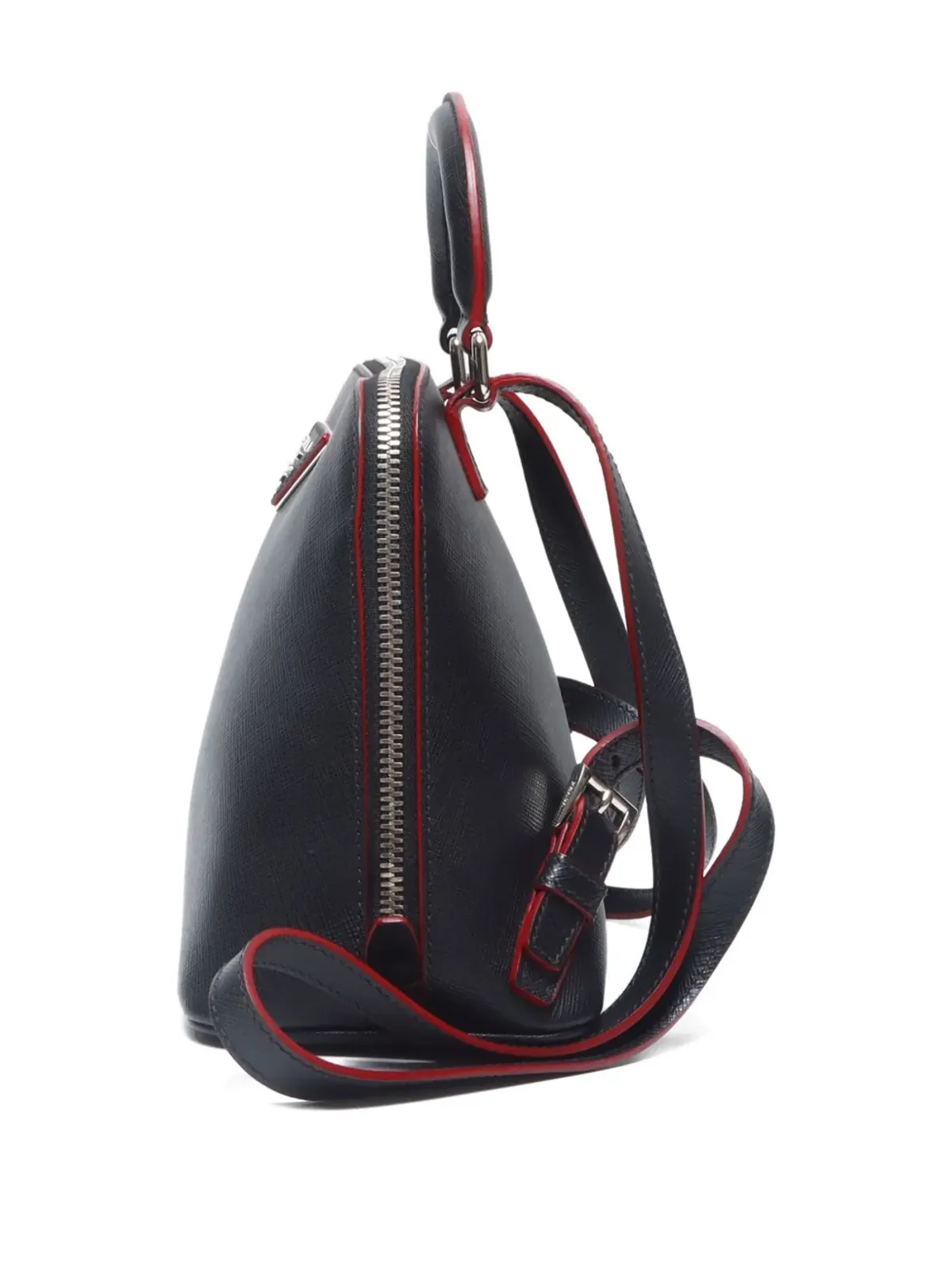 Prada Pre-Owned レザーショルダーバッグ - 画像4