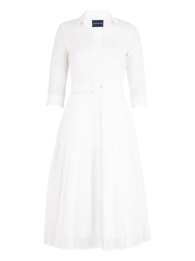 Samantha Sung Samantha Sung Audrey belted shirt dressの商品画像