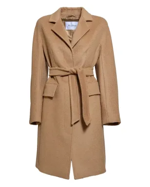 Max Mara ビンゴ ベルト付きコート - サムネイル1