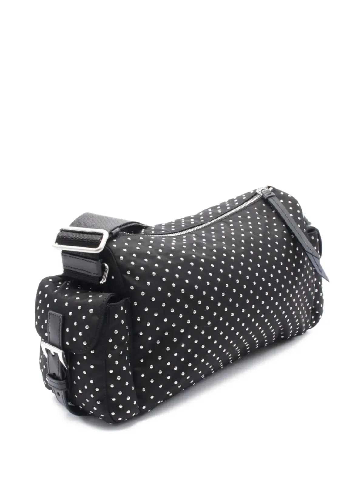 Prada ビンテージ 20's Re-Nylon ショルダーバッグ - ブラック - 画像2