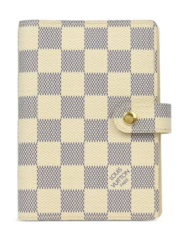 Louis Vuitton Pre-Owned Louis Vuitton Pre-Owned Agenda PM ノートブックカバー（ホワイト）の商品画像