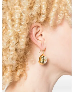 Ryenn's Eyes x Quentin Jones 14Kゴールドプレーテッドブラス ドロップイヤリング - サムネイル2