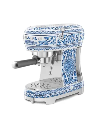 Smeg x D&G Blue Mediterraneo エスプレッソコーヒーマシン - サムネイル2