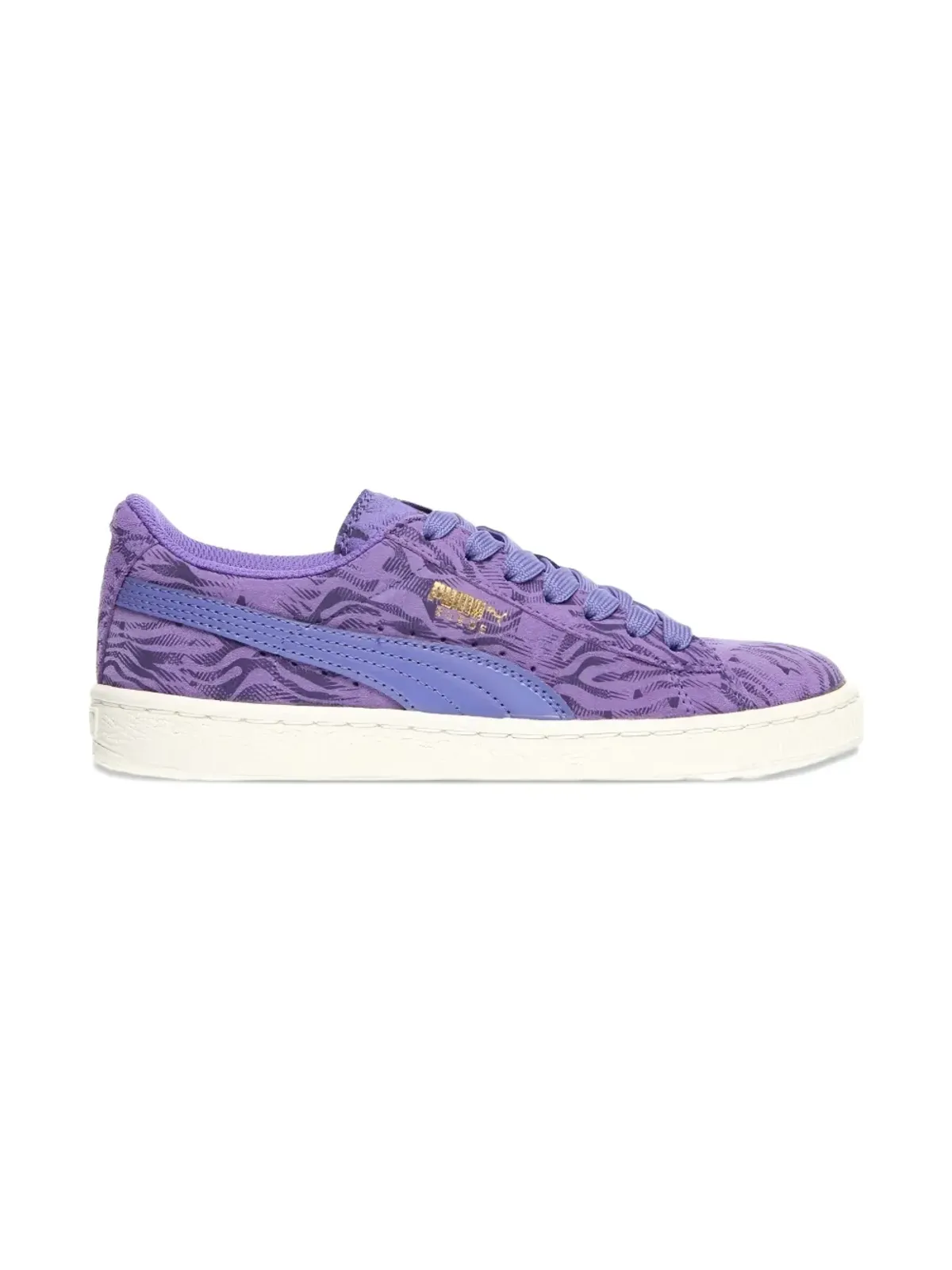 Puma Kids クラシックGS パープル スニーカー - 画像2