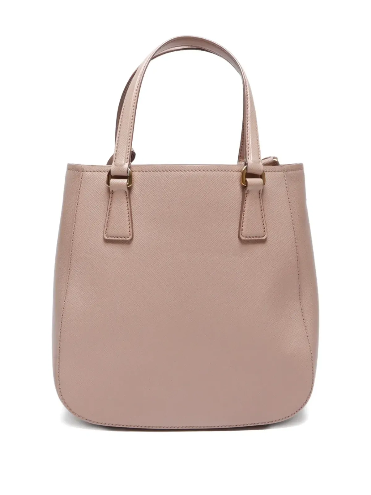 Prada ビンテージ 2021 三角ロゴ トートバッグ - ニュートラル - 画像2