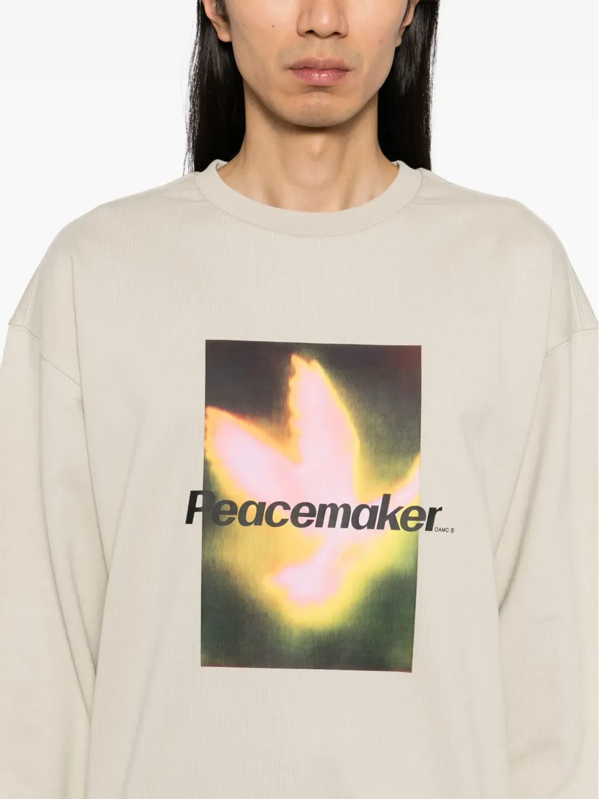 Peacemaker Oamc 鳥柄プリント スウェットシャツ - 画像5