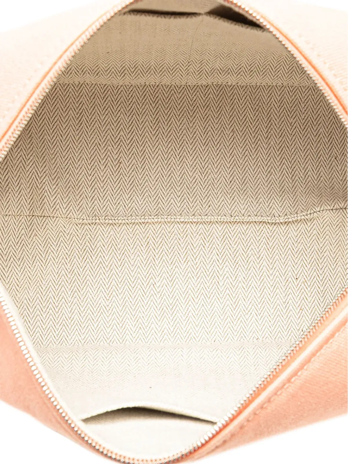 Hermès ビンテージ 2012-2024 小型 Toile Bride A Brac バニティバッグ ピンク - 画像5
