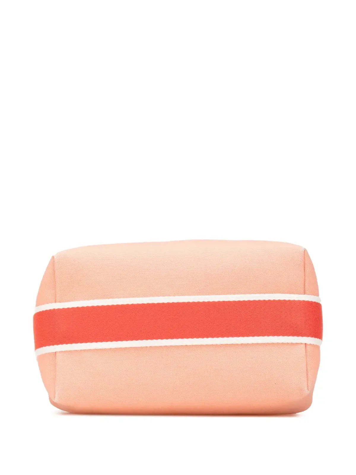 Hermès ビンテージ 2012-2024 小型 Toile Bride A Brac バニティバッグ ピンク - 画像4