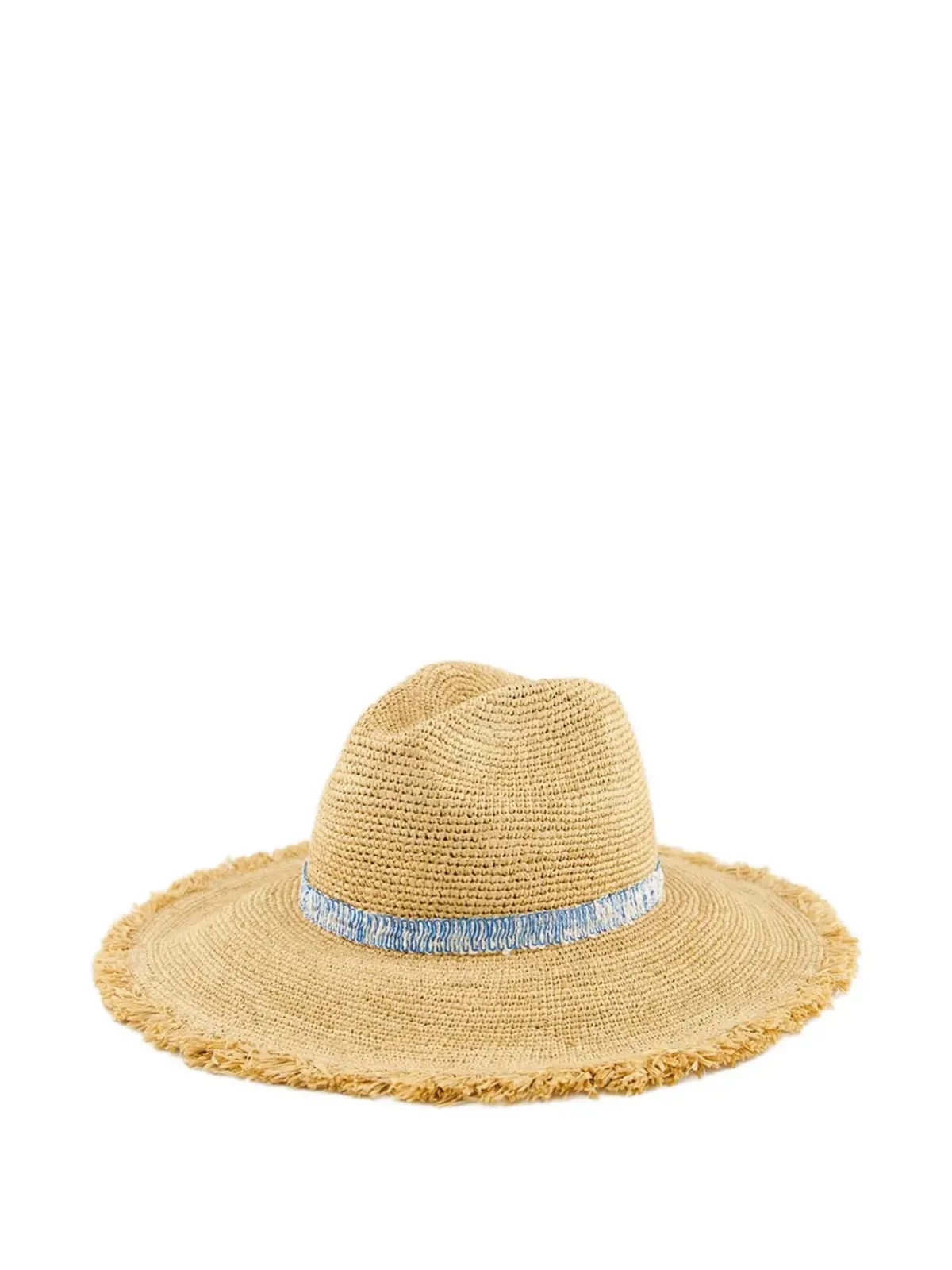 Borsalino ラフィアかぎ編みハット - 画像1