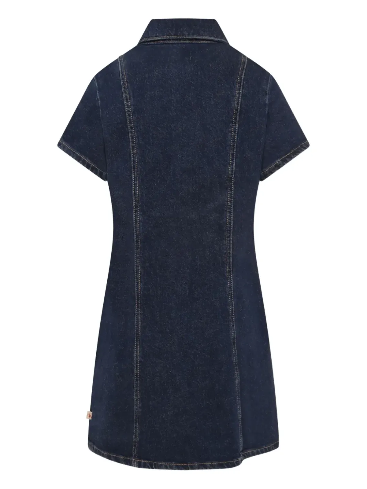 Calvin Klein Kids ストレッチコットン ドレス - 画像2