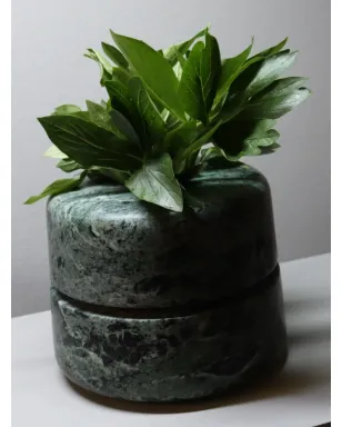 Editions Milano アトランティコ大理石の花瓶 - サムネイル3