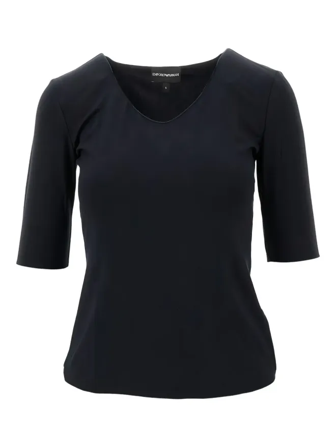 Emporio Armani Emporio Armani VネックTシャツ - ブルーの商品画像