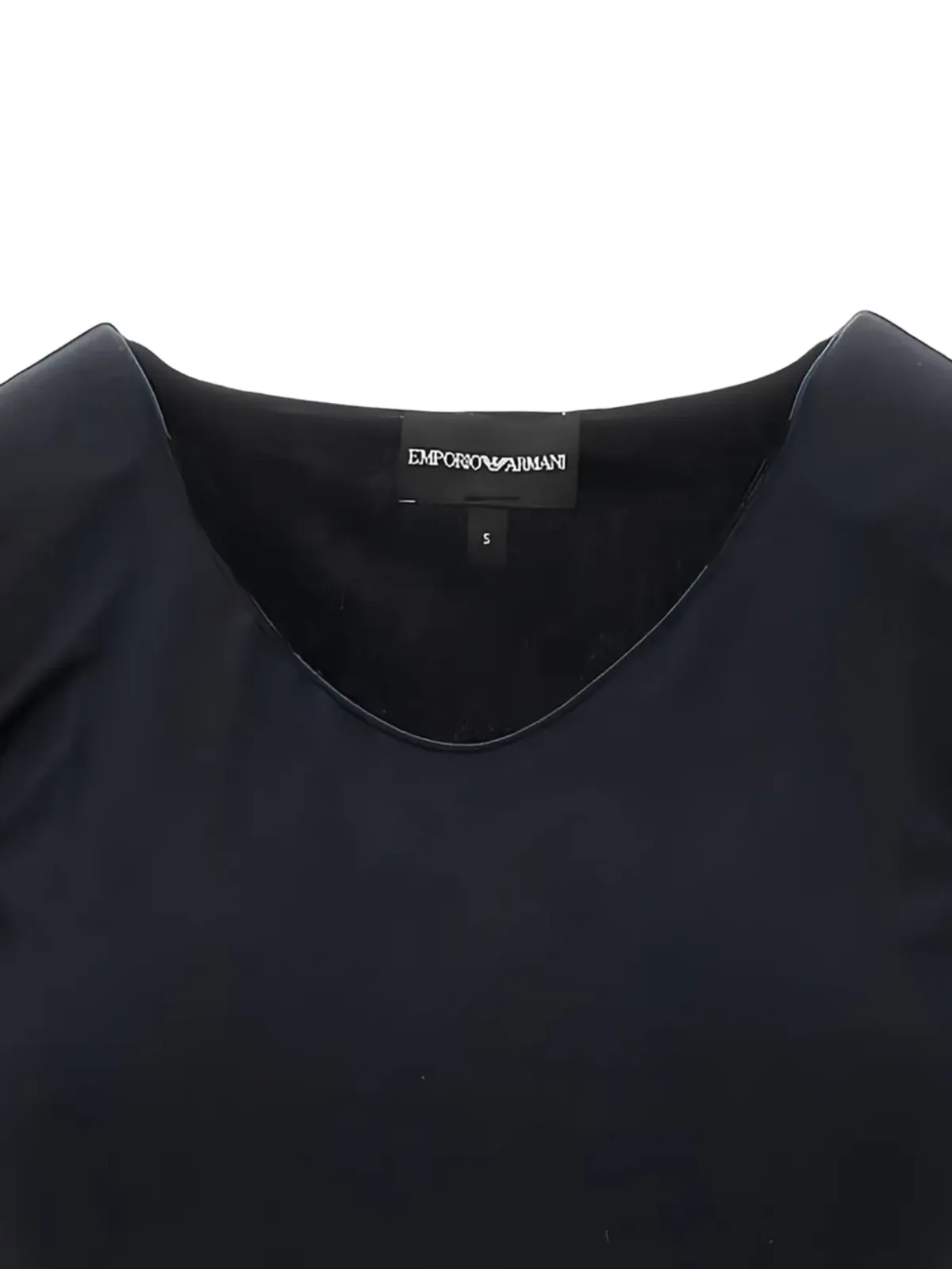 Emporio Armani VネックTシャツ - ブルー - 画像2