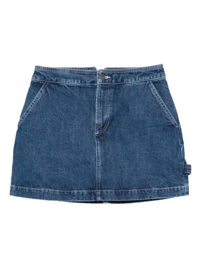 A.P.C. A.P.C. ポケット付きデニムAラインスカートの商品画像
