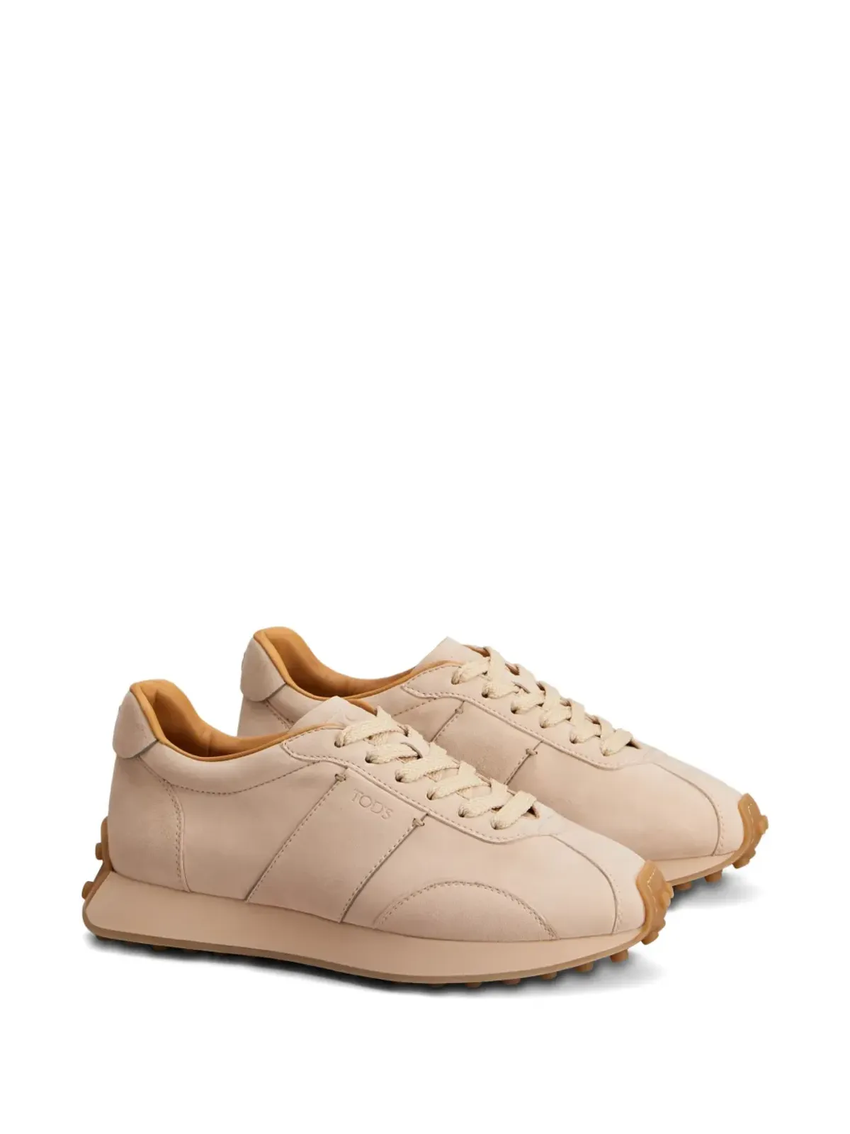 Tod's スエードレザー レースアップシューズ - ピンク - 画像2