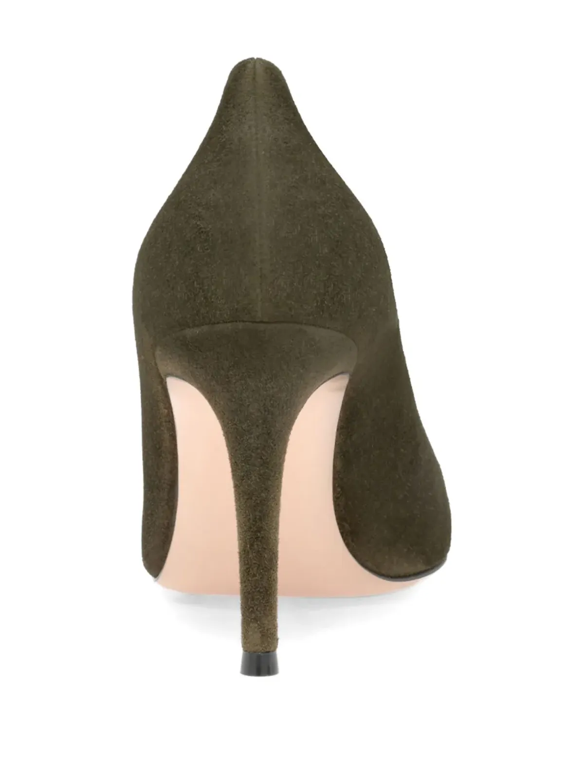 Gianvito Rossi スエードパンプス グリーン - 画像3