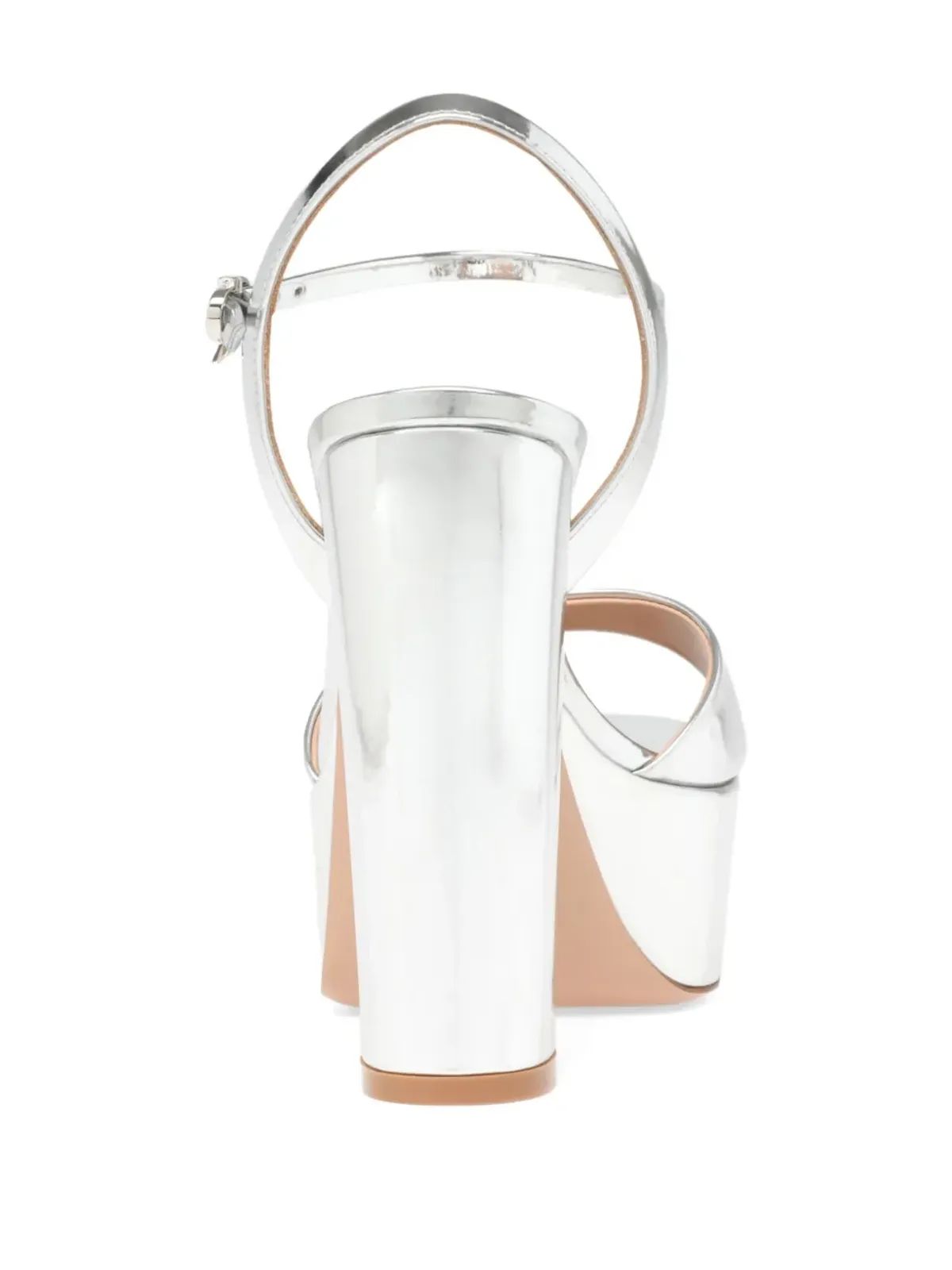 Gianvito Rossi マルレナサンダル 85mm - シルバー - 画像3