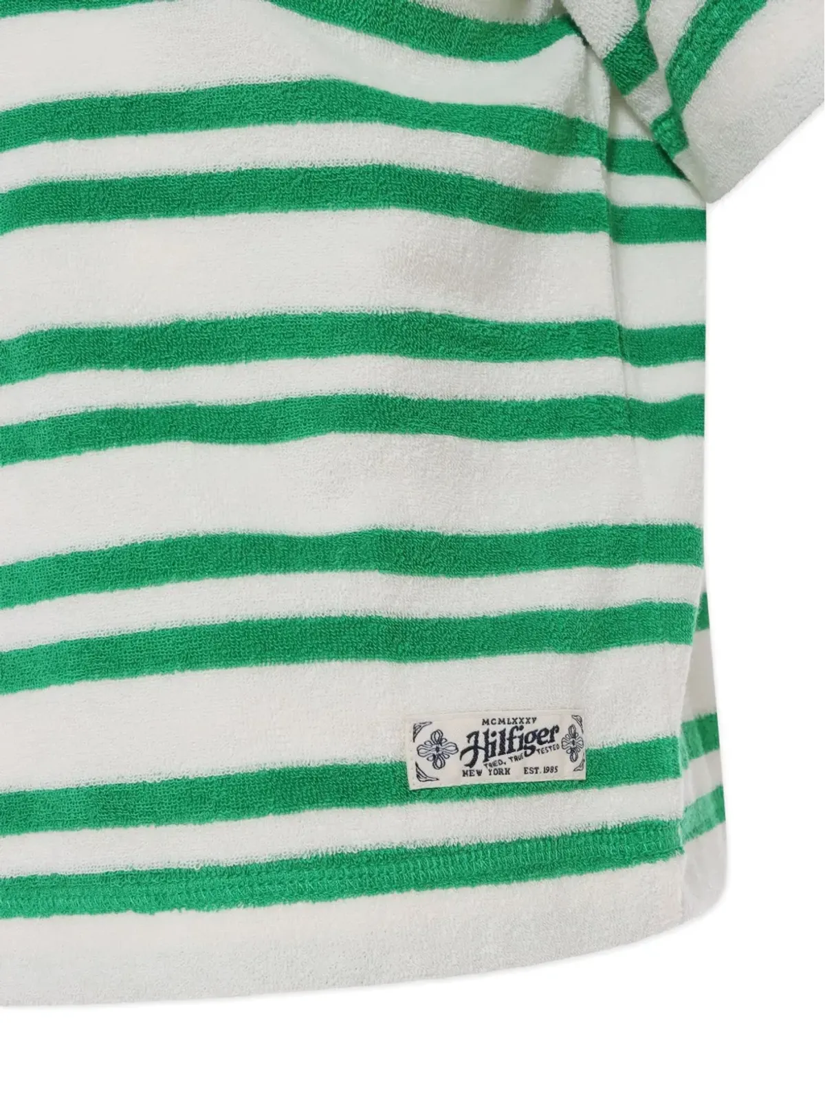 Tommy Hilfiger Junior ストライプ半袖トップ - White - 画像3