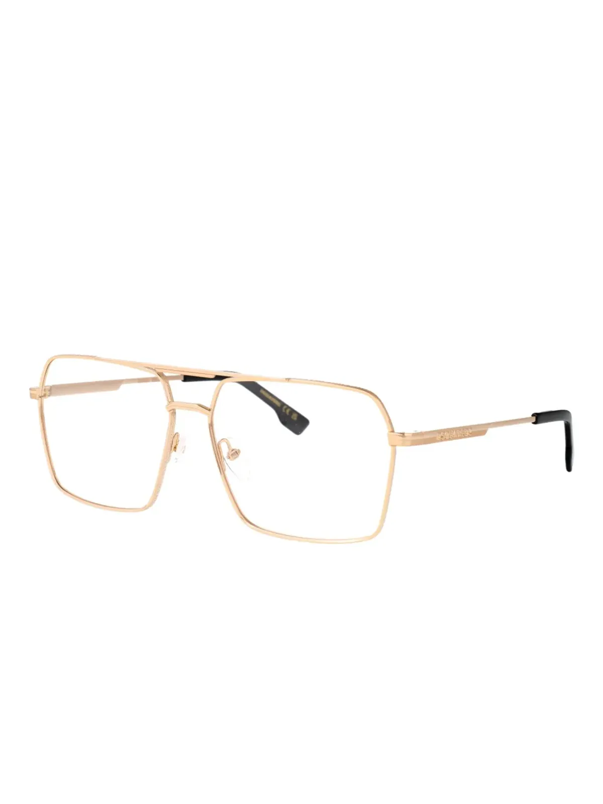 DSQUARED2 EYEWEAR D2 スクエアフレーム眼鏡 - ピンク - 画像2