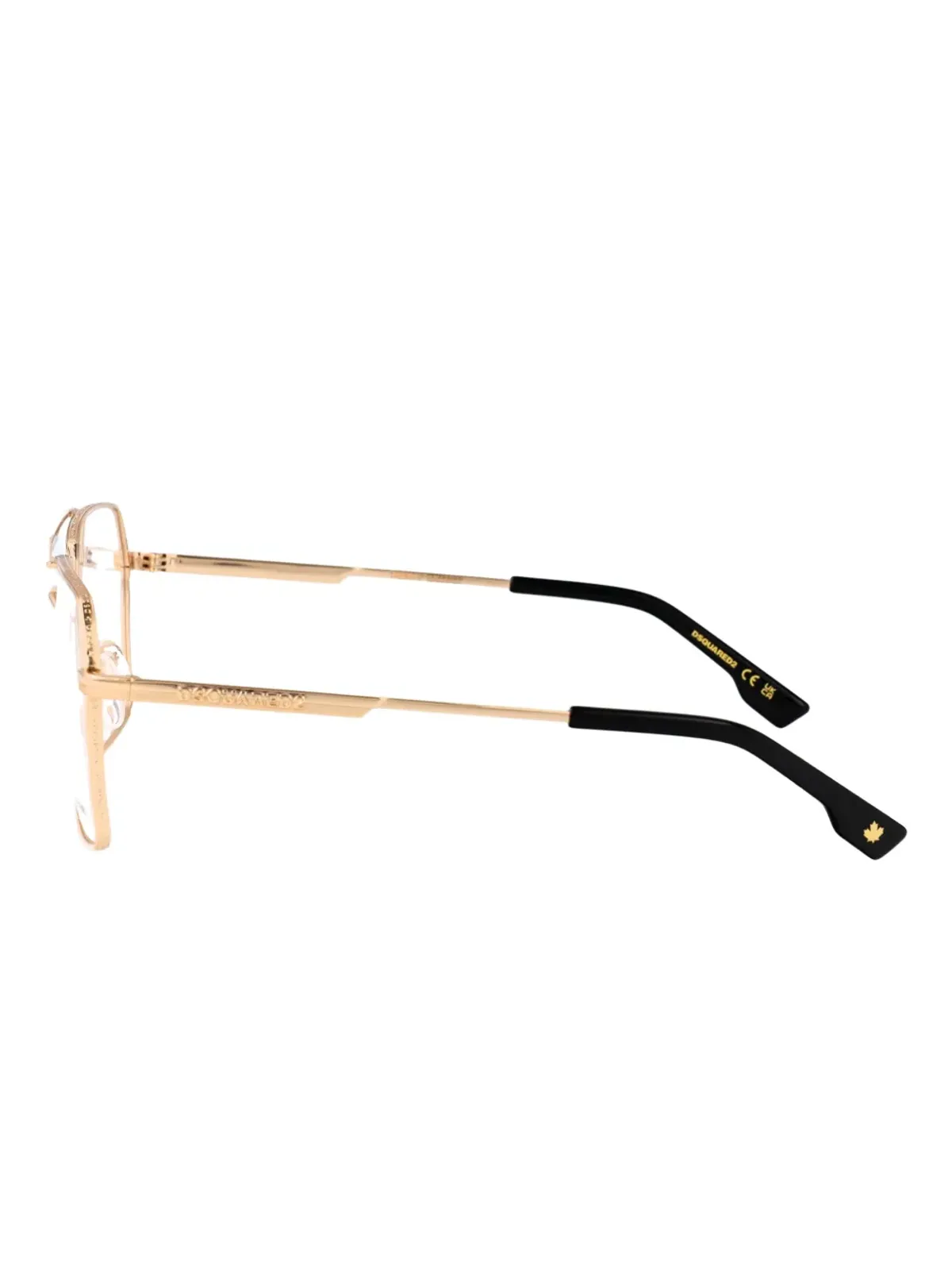 DSQUARED2 EYEWEAR D2 スクエアフレーム眼鏡 - ピンク - 画像3