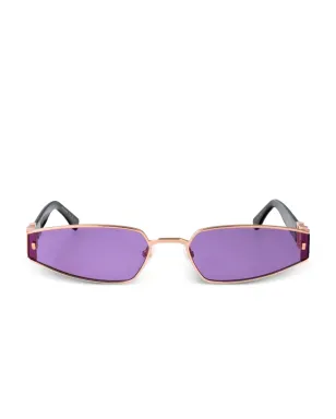 DSQUARED2 EYEWEAR ジオメトリックフレームのサングラス - サムネイル1