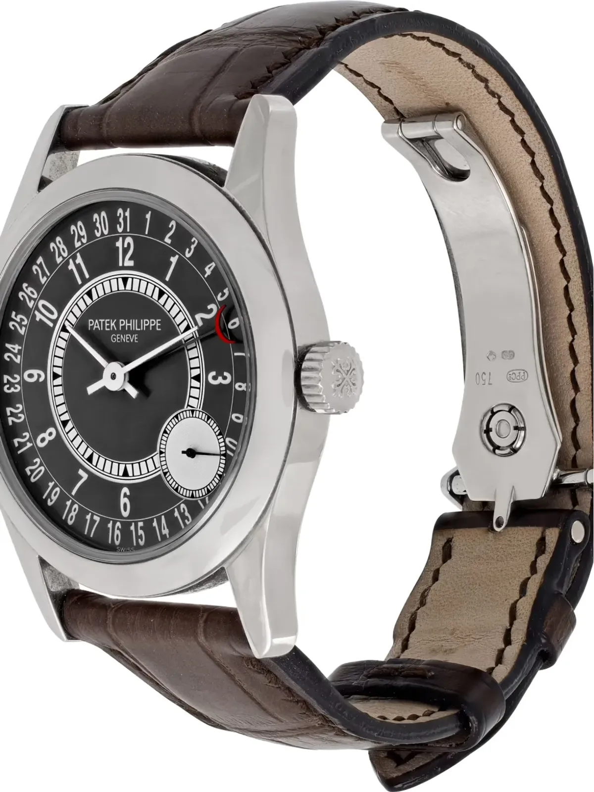 Patek Philippe Pre-Owned Calatrava ブラック - 画像2