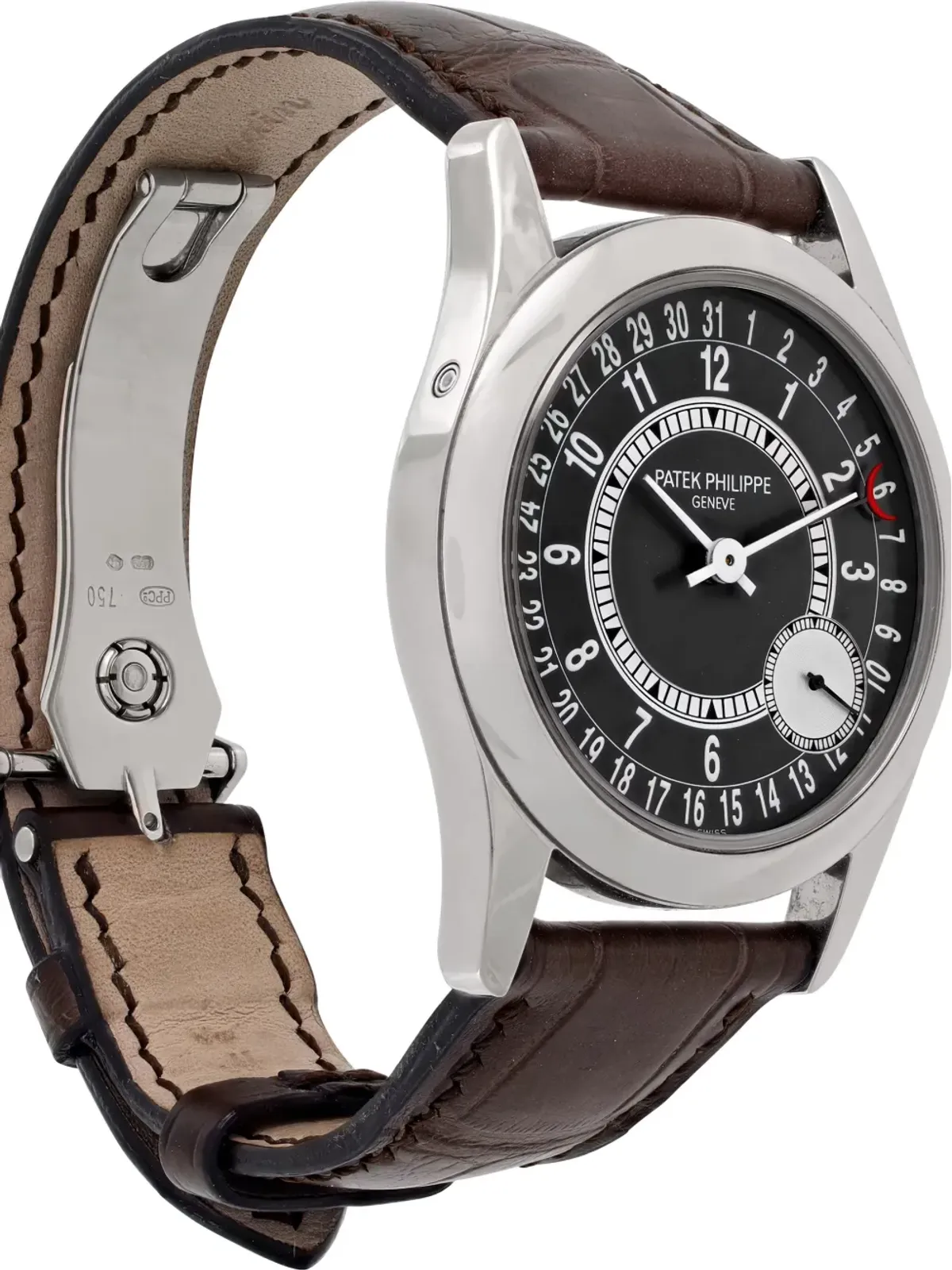 Patek Philippe Pre-Owned Calatrava ブラック - 画像3