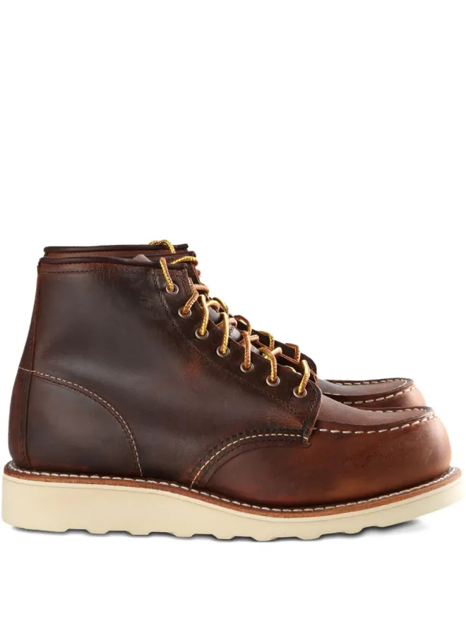 Red Wing Shoes Red Wing Shoes レースアップ レザー ワークブーツ ブラウンの商品画像