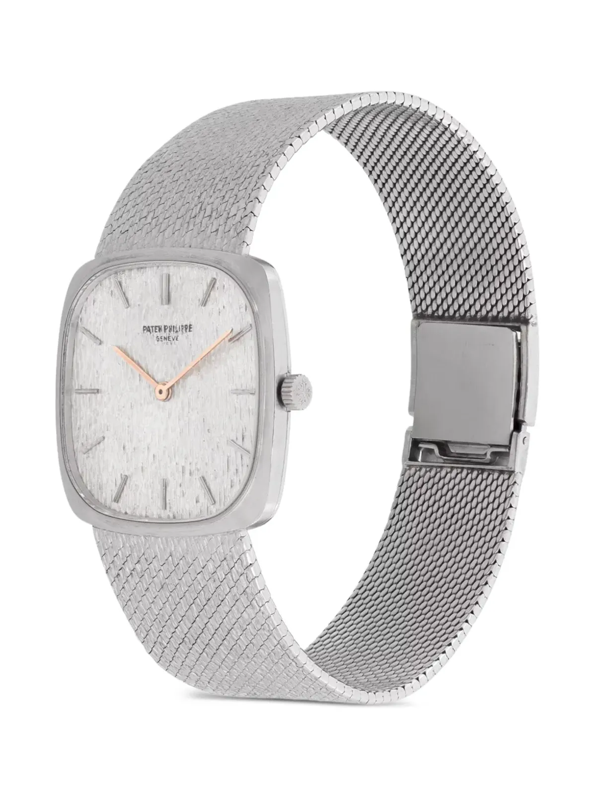 Patek Philippe Pre-Owned ゴールデンエリプス - シルバー - 画像3