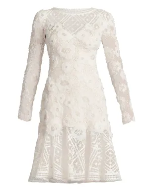 Tadashi Shoji Idly レース刺繍フレアドレス - サムネイル1