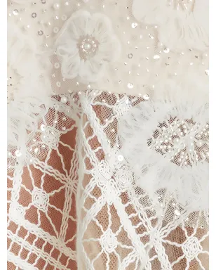 Tadashi Shoji Idly レース刺繍フレアドレス - サムネイル5