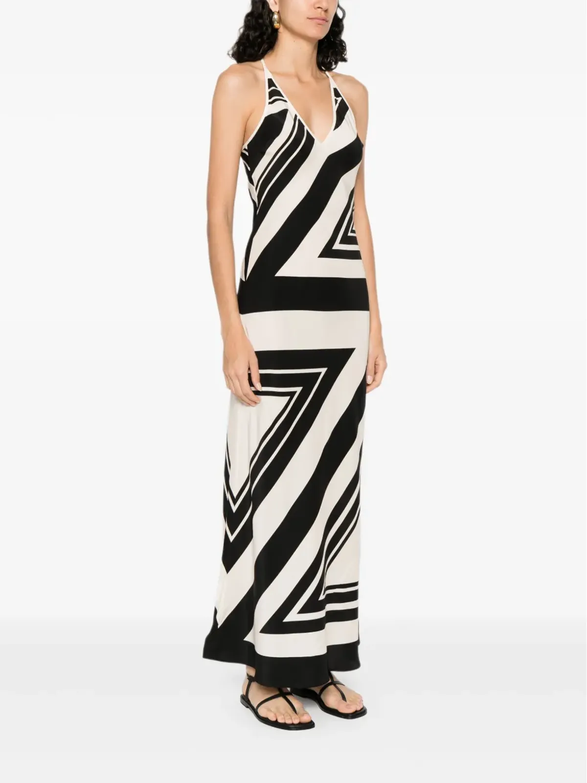 SIR. シルクドレス ブラック - 画像3