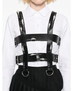 Noir Kei Ninomiya フェイクレザー ハーネスベスト - サムネイル5