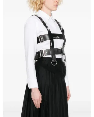 Noir Kei Ninomiya フェイクレザー ハーネスベスト - サムネイル3