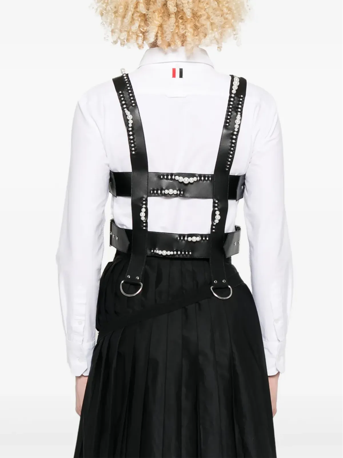 Noir Kei Ninomiya フェイクレザー ハーネスベスト - 画像4