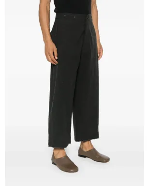 A Tentative Atelier V-cut trousers - Grey - サムネイル3