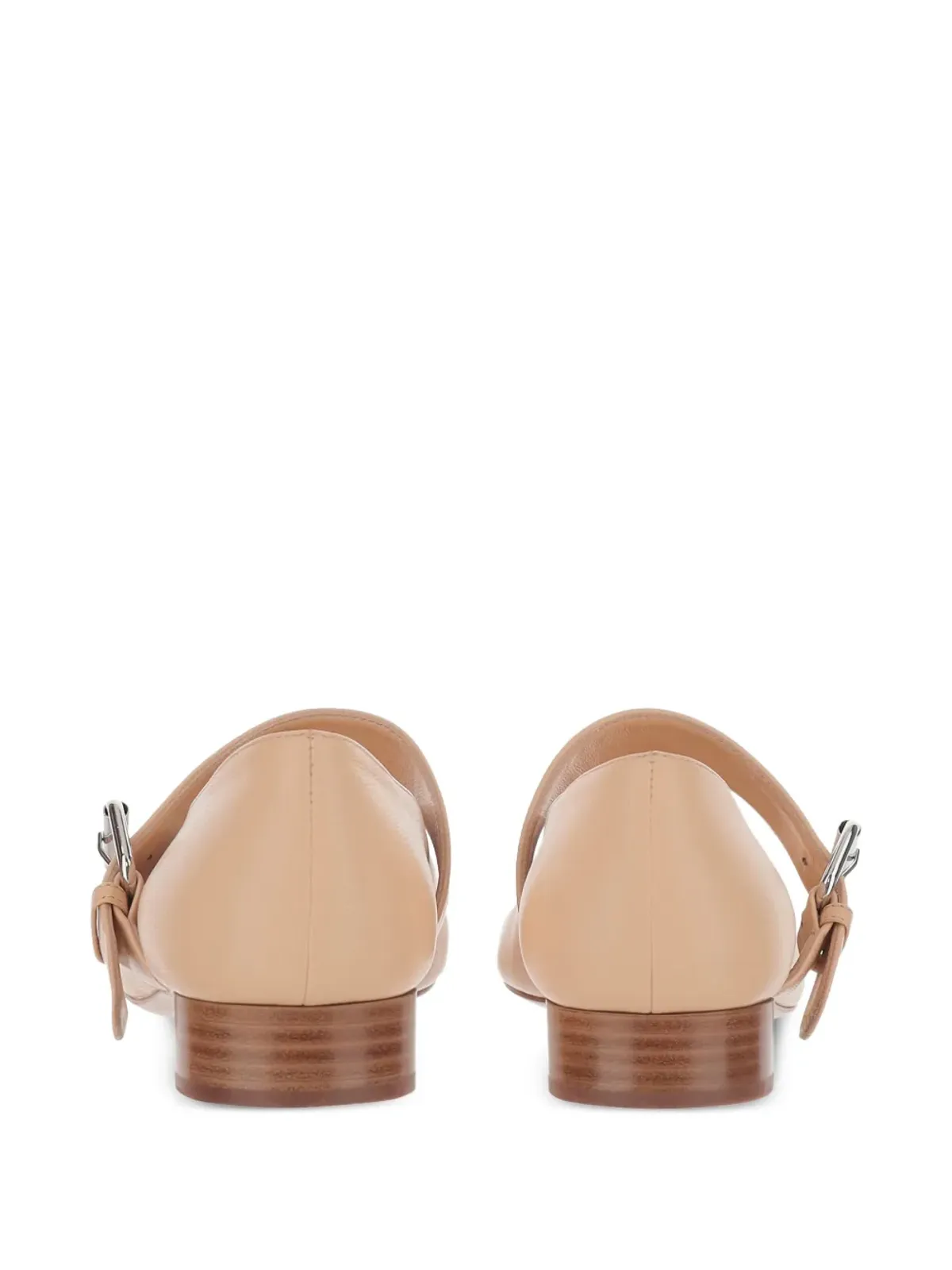 Niccolò Pasqualetti レザー バレエフラット - 画像3