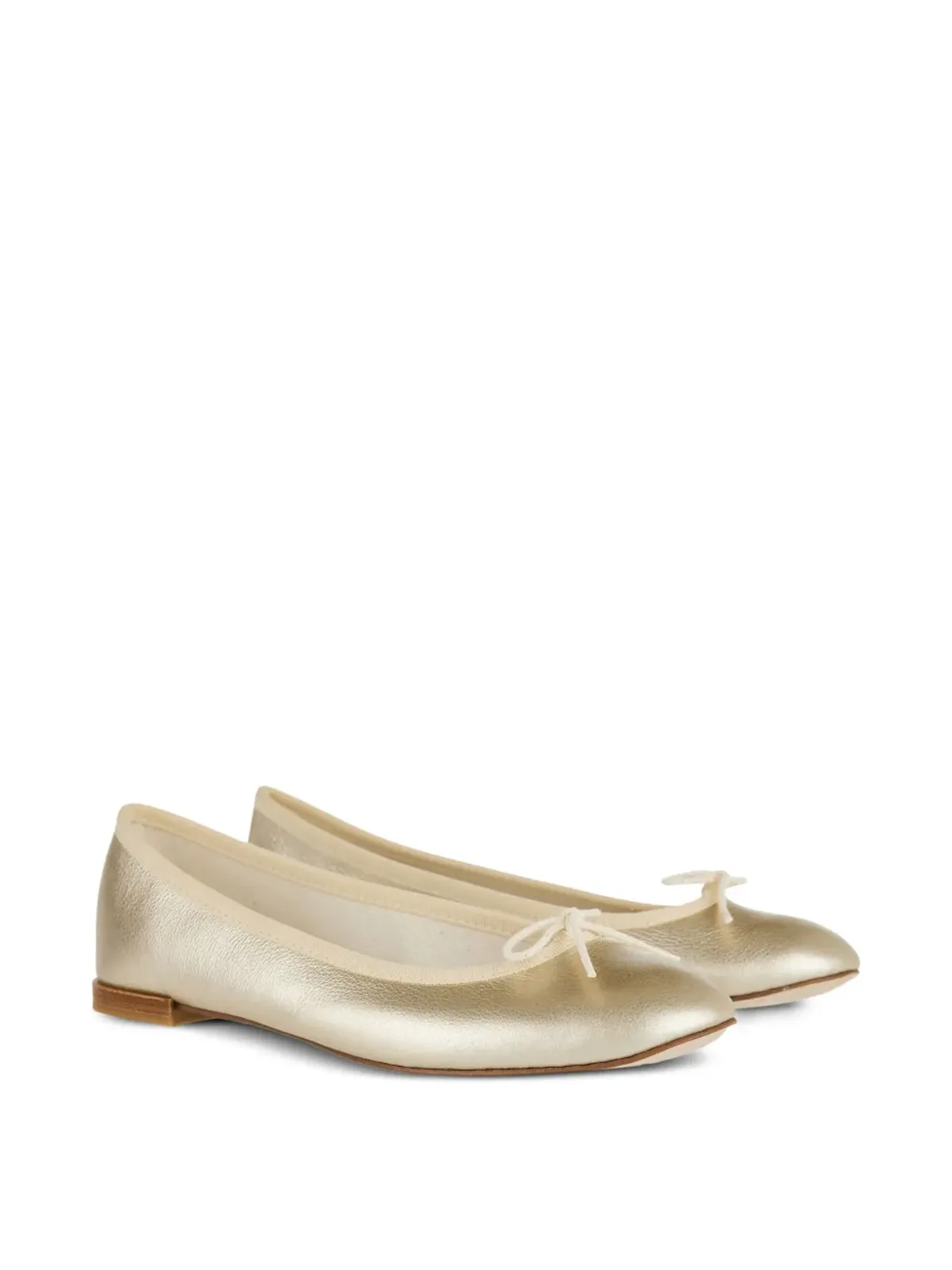 Repetto センドリオン メタリック バレエフラット - Neutrals - 画像2