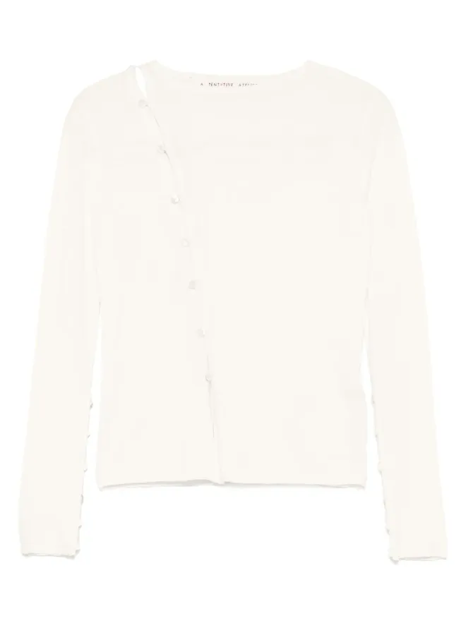 A Tentative Atelier A Tentative Atelier アシンメトリックトップの商品画像