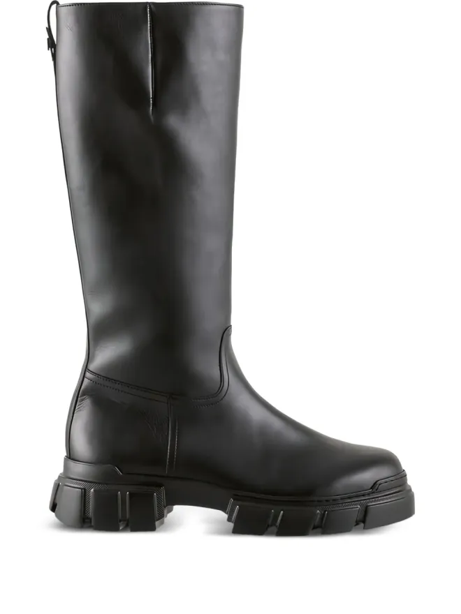Hogl Hogl James chunky-sole knee-high boots - Blackの商品画像