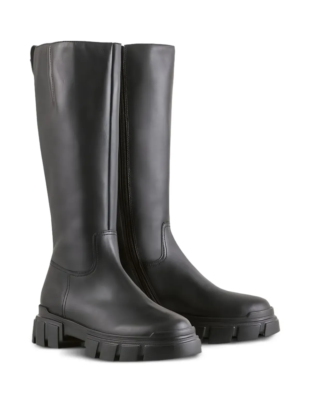Hogl James chunky-sole knee-high boots - Black - 画像2