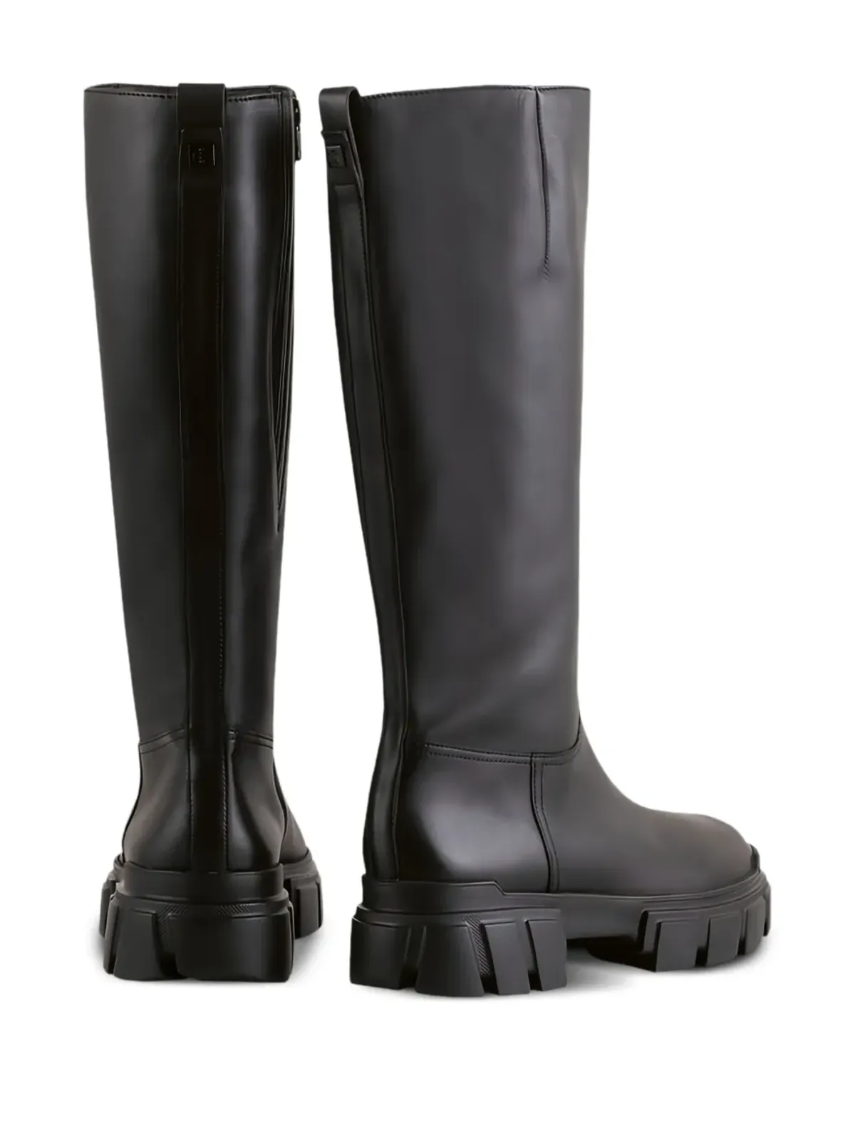 Hogl James chunky-sole knee-high boots - Black - 画像3