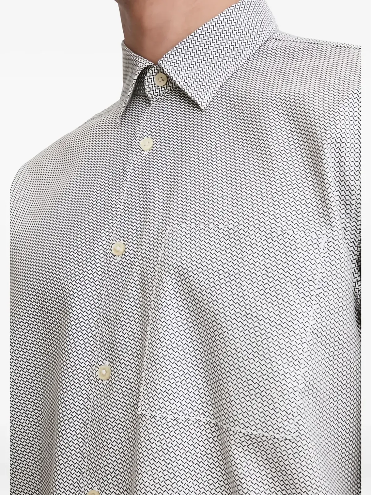 Marc O'Polo 柄入り長袖シャツ - 画像3