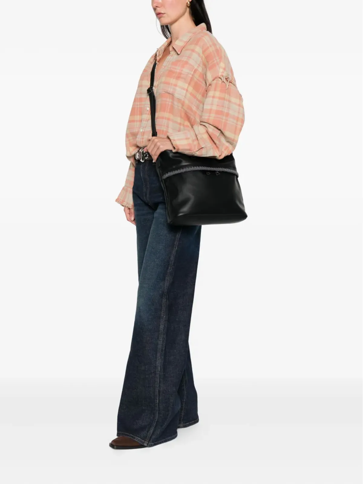 ARA Modena braided-trim shoulder bag - 画像2