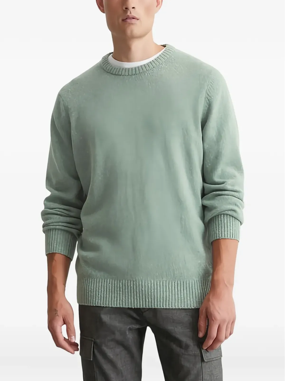 Marc O'Polo スペックルドニット クルーネックセーター - 画像2
