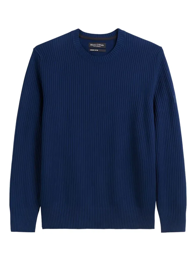 Marc O'Polo Marc O'Polo リブ編みクルーネックセーターの商品画像