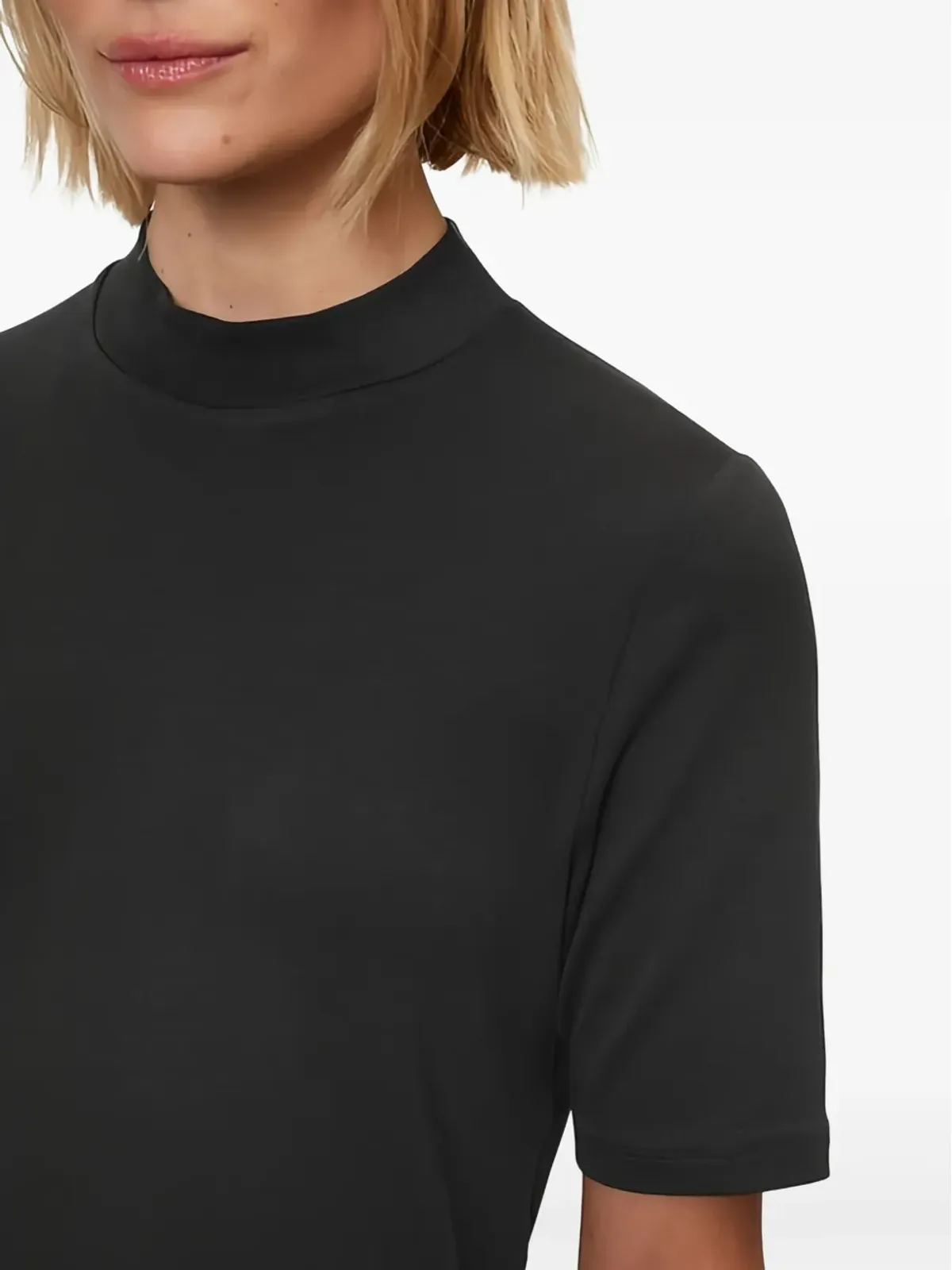 Marc O'Polo ハイネックショートスリーブトップ - 画像4