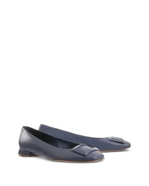 Hogl ココ バックル装飾 バレエフラット - サムネイル2