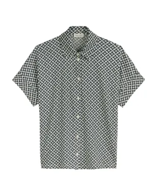 Marc O'Polo プリント柄ショートスリーブシャツ - サムネイル1